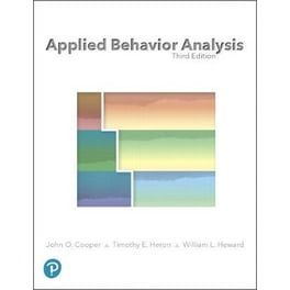 Pearson's Applied Behavior Analysis, 3rd Edition