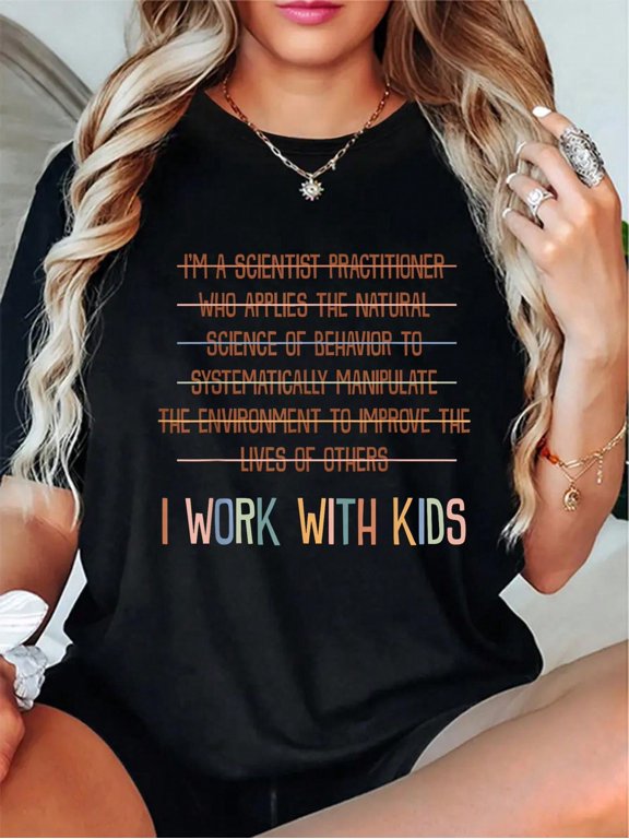 Applied Behavior Analysis Tee Positive Reinforcement Tee Rbt T-Shirt Cotton Shirt