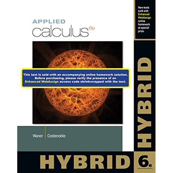 Pre-Owned Applied Calculus, Hybrid