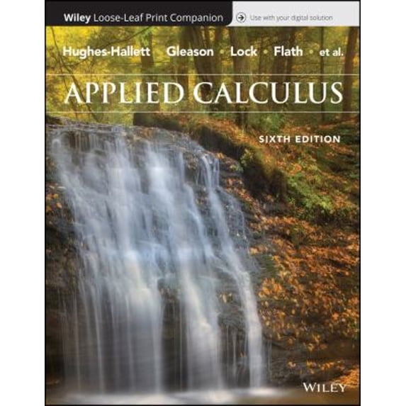 Pre-Owned Applied Calculus, 9781119275565, 1119275563, Paperback, 6 edition