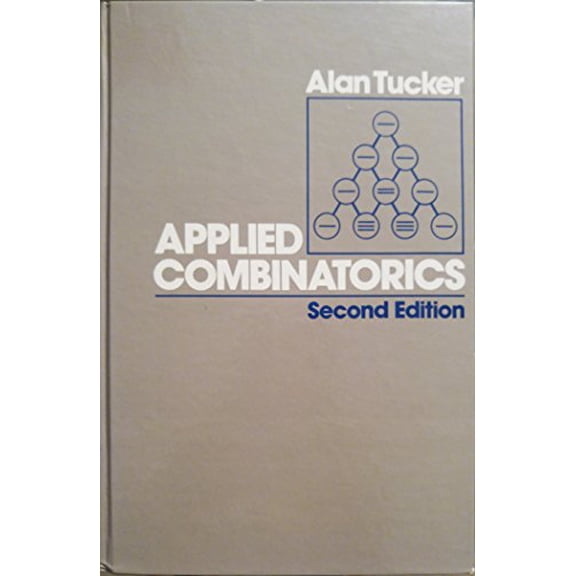 Pre-Owned Applied Combinatorics (Hardcover) 0471863718 9780471863717