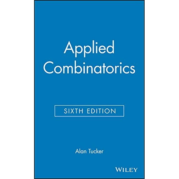 Pre-Owned Applied Combinatorics (Hardcover) 0470458380 9780470458389