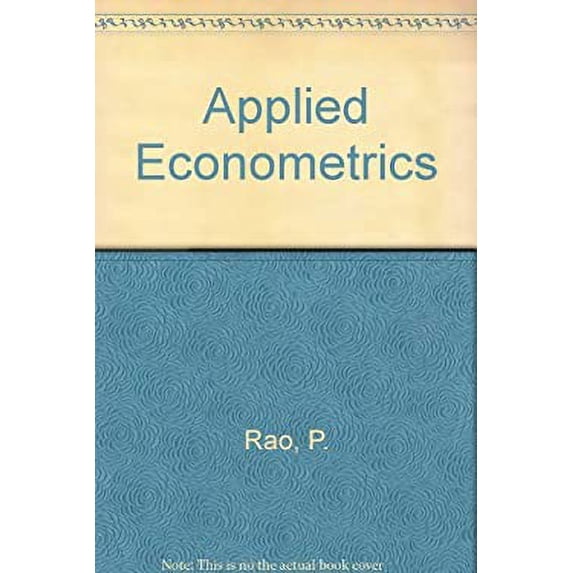 Pre-Owned Applied econometrics (Hardcover) 0534000312 9780534000318