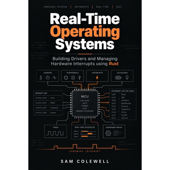 Applied Embedded Engineering Real-Time Operating Systems: Building Drivers and Managing Hardware Interrupts using Rust, Book 2, (Paperback)