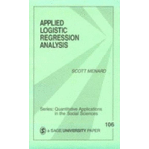 Pre-Owned Applied Logistic Regression Analysis (Paperback) 0803957572 9780803957572