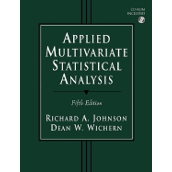 Pre-Owned Applied Multivariate Statistical Analysis (Hardcover) 0130925535 9780130925534