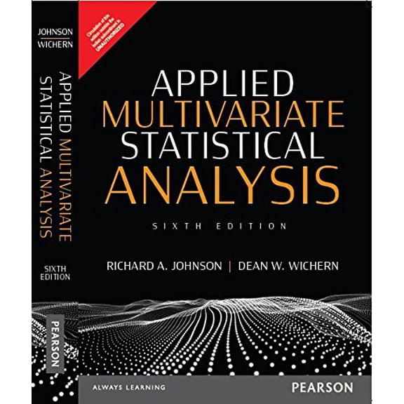 Pre-Owned Applied Multivariate Statistical Analysis, 9789332549555, 9332549559, Paperback, 6th edition