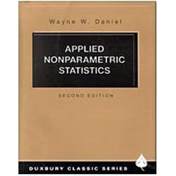 Pre-Owned Applied Nonparametric Statistics (Paperback) 0534381944 9780534381943