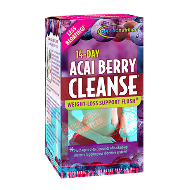 Applied Nutrition 14 Day Acai Berry Cleanse Tablets, 56 Ct - image 1 of 7