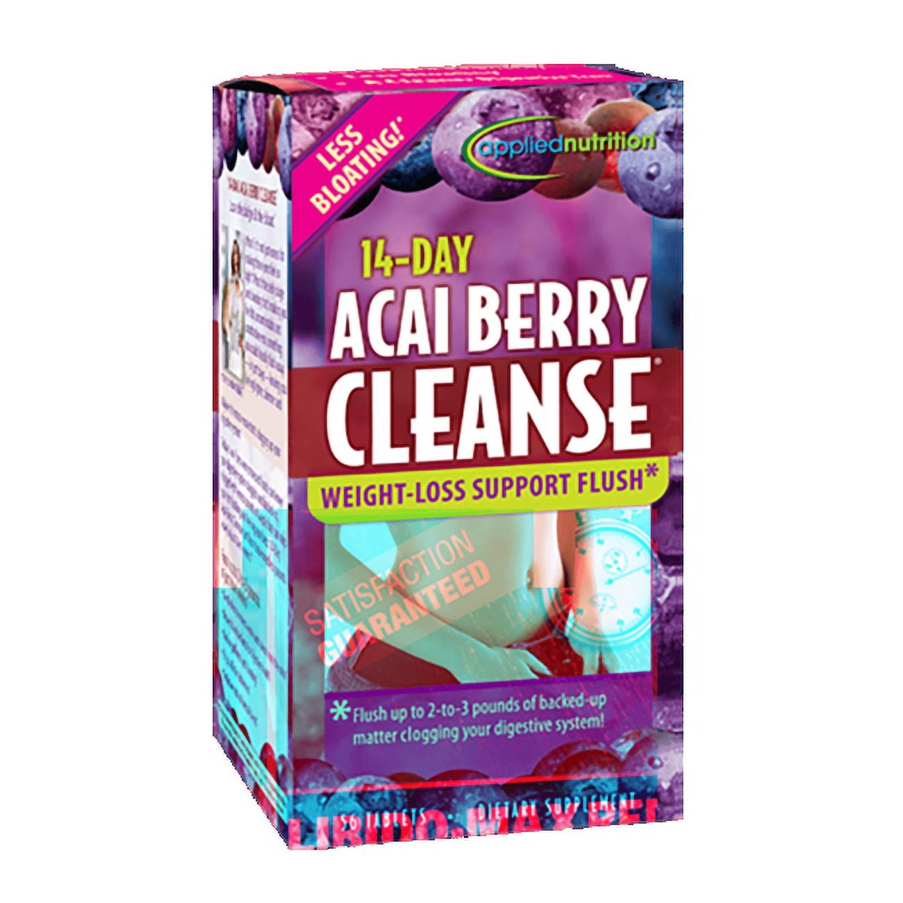 Applied Nutrition 14 Day Acai Berry Cleanse Tablets, 56 Ct, Beauty Support