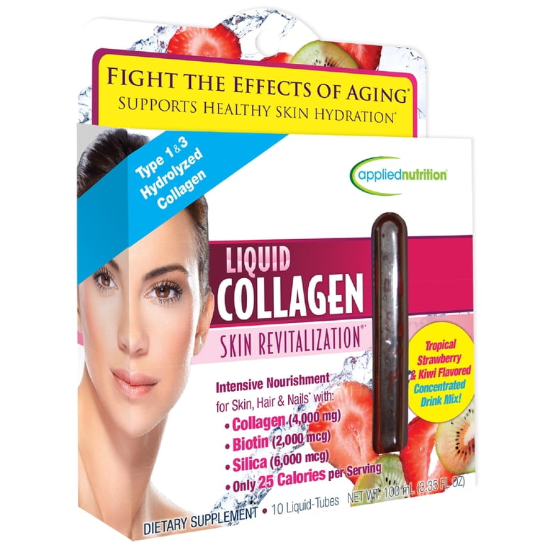 Applied Nutrition Liquid Collagen Skin Revitalization, 10 Liquid