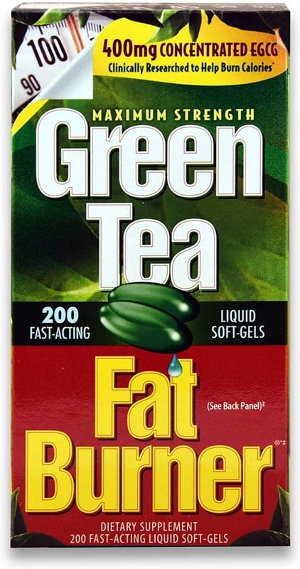 Applied Nutrition Green Tea Fat Burner 200 Softgels - 2 Pack