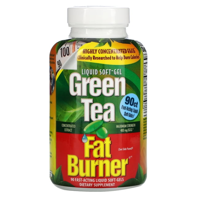 Applied Nutrition, Green Tea Fat Burner, 90 FastActing Liquid Soft