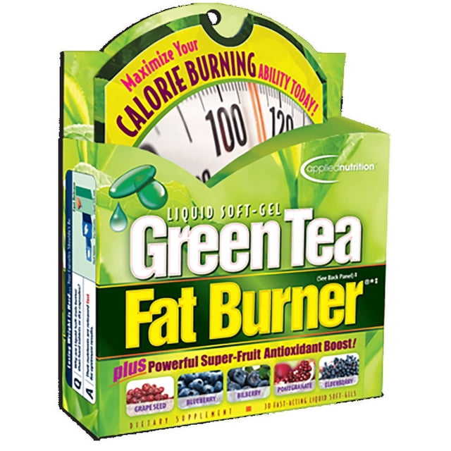 Applied Nutrition Green Tea Fat Burner Weight Loss Pills, 30 Ct ...