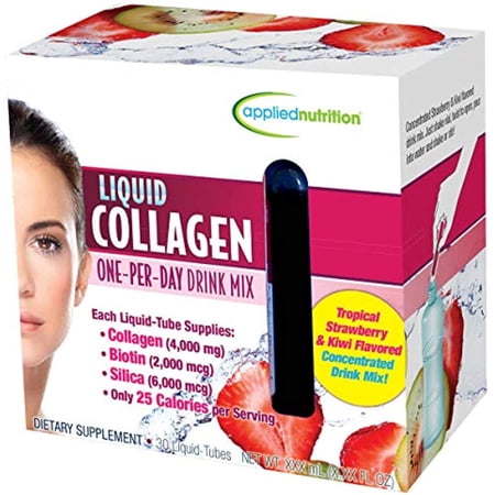 Applied Nutrition Liquid Collagen Drink Mix 4000 mg., 30 Tubes