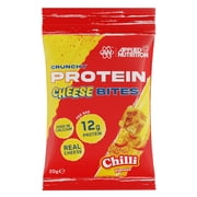 Applied Nutrition - Protein Cheese Bites - Crunchy Real Cheese Snack - Best High Protein Snack - Best Spicy Cheese Crisps - High Protein Convenient Snacking - 1x20g - 1 Serving Chilli