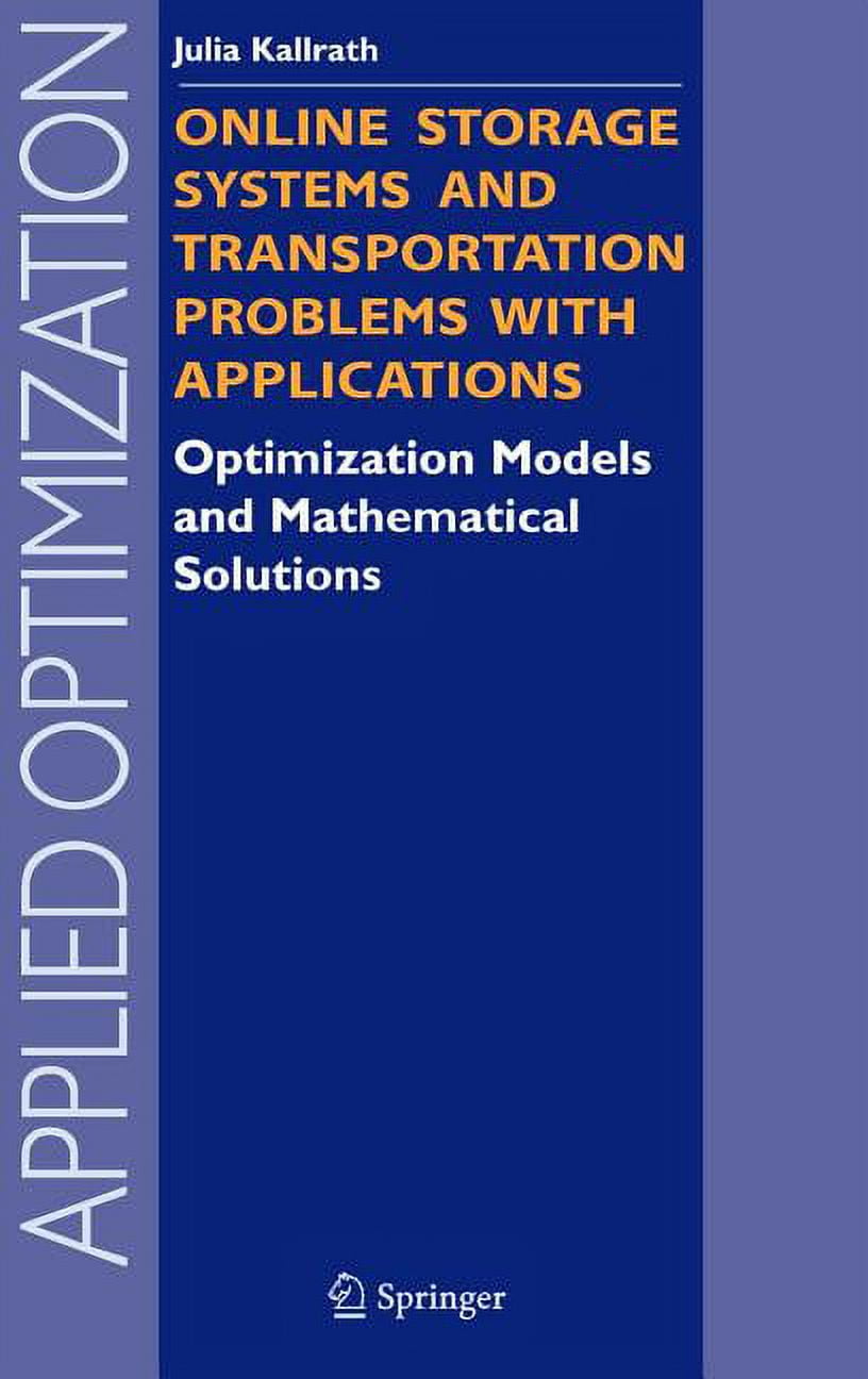 Applied Optimization Online Storage Systems and Transportation