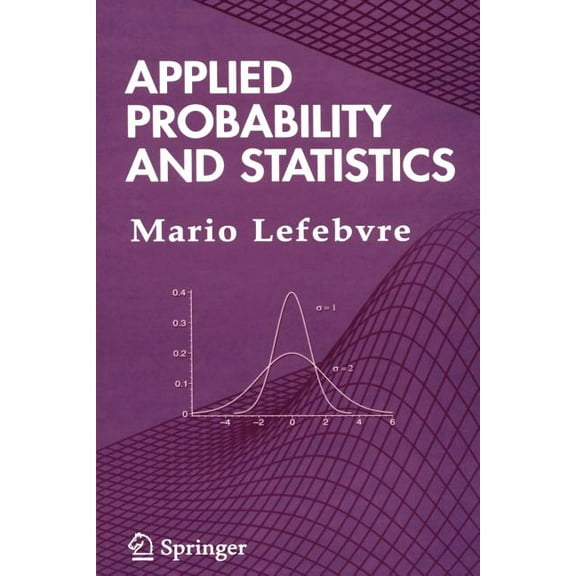 Applied Probability and Statistics, (Paperback)