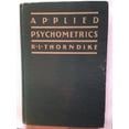 thumbnail image 1 of Pre-Owned Applied Psychometrics (Hardcover) 0395300770 9780395300770, 1 of 1