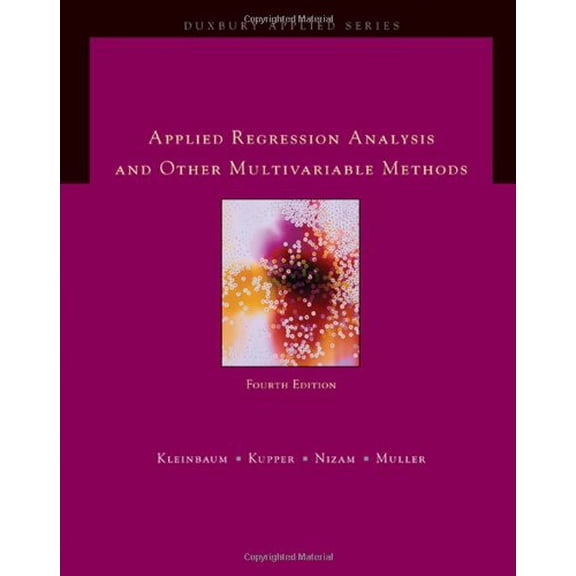 Pre-Owned Applied Regression Analysis and Other Multivariable Methods (Hardcover) 0495384968 9780495384960