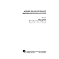 thumbnail image 1 of Pre-Owned Applied Social Psychology and Organizational Settings (Hardcover) 9780805805413, 1 of 1