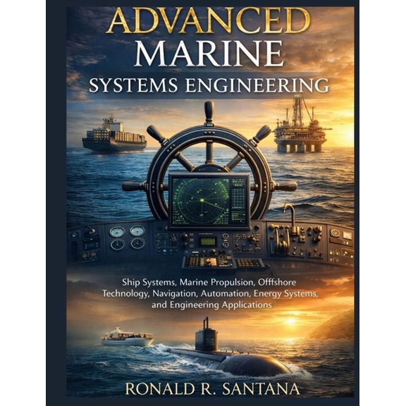 Applied Technology & Engineering Library Advanced Marine Systems Engineering: Ship Systems, Marine Propulsion, Offshore Technology, Navigation, Automation, Energ, Book 5, (Paperback)