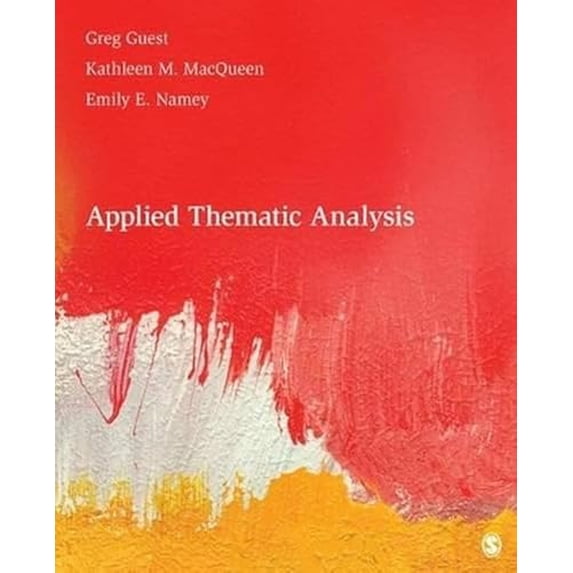 Pre-Owned Applied Thematic Analysis (Hardcover) 1412971675 9781412971676