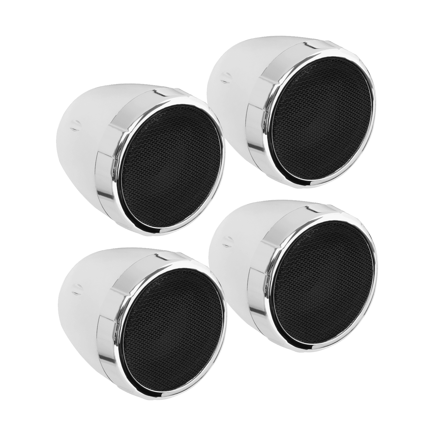 Applies to BOSS Audio Systems MC475BA 3 Inch Motorcycle Audio Sound System Speakers - Bluetooth, Built-in Amplifier, Weatherproof, Volume Control, ATV UTV Compatible, For Stereo, Tweeters