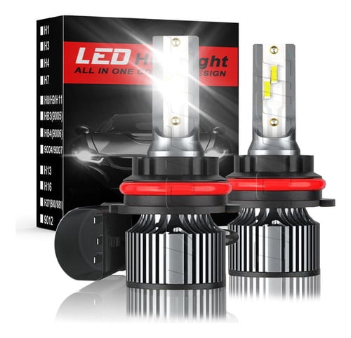 Applies to 30000lm 9007 LED Headlight Kit for Dodge High/Low Beam ...