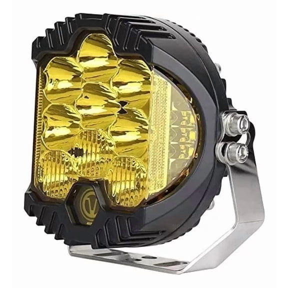 Applies to 5 Inch Round Headlight Amber Off Road Jeep Led Cree 50w