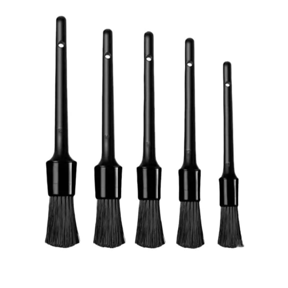 Applies to 5 Sizes Auto Car Detailing Brushes Kit for Wheels Engine Console Dashboard Interior Exterior Cleaning Brushes