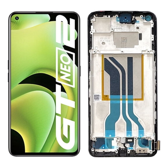 Amoled Display With Frame For Realme Gt Neo2 Rmx3370