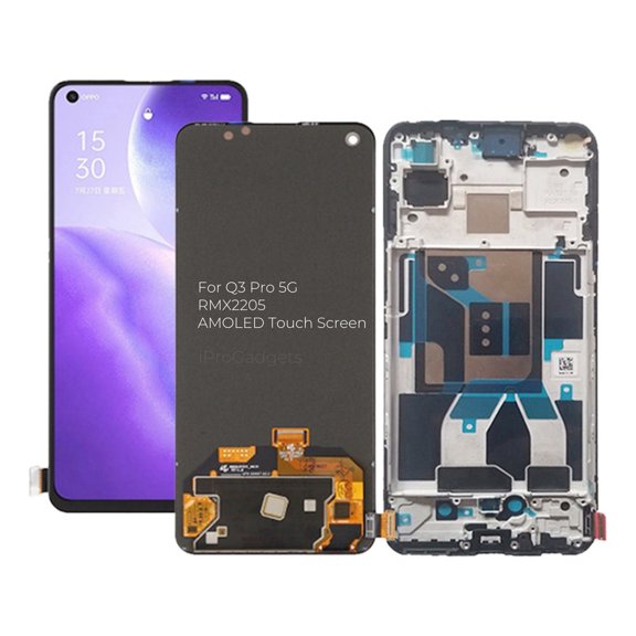 Amoled Display With Frame for Realme Q3 Pro 5g Rmx2205