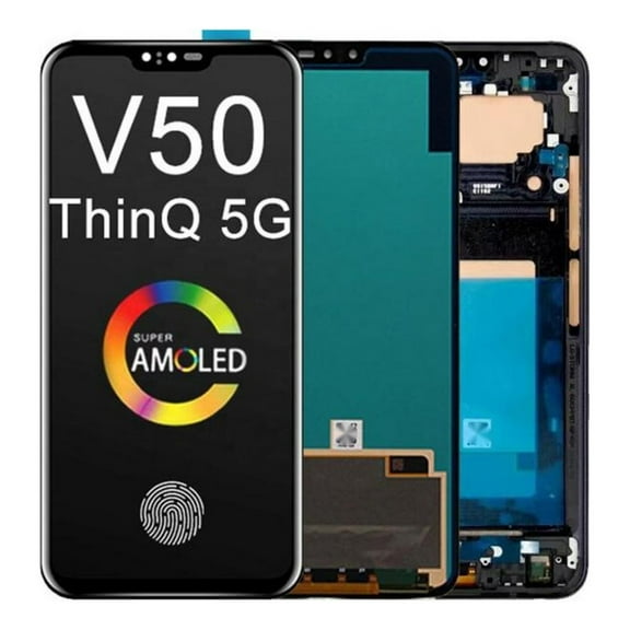Amoled Lcd Screen With Frame for LG V50 Thinq 5g V500n