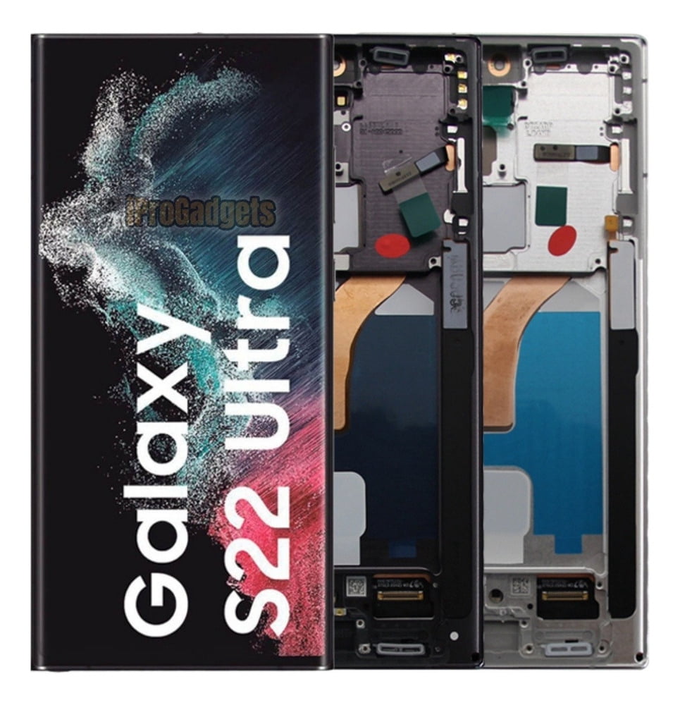 Amoled Screen With Frame for Samsung S22 Ultra Sm-s908b