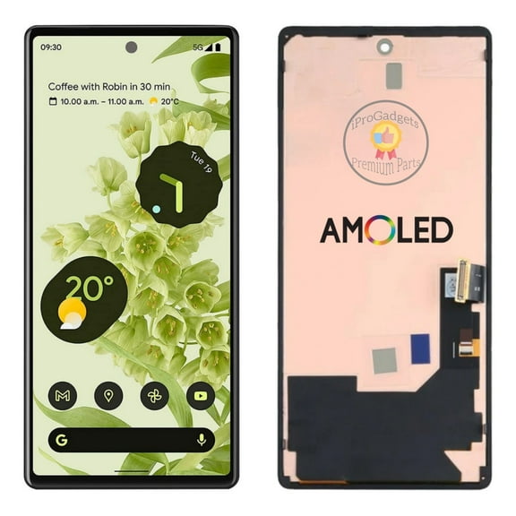 Amoled Screen for Google Pixel 6 5g Gb7n6 G9s9b G9s9b16