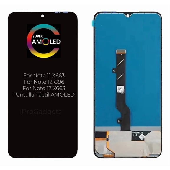 Amoled Touch Screen for Infinix Note 11 12 X663 G96 X670