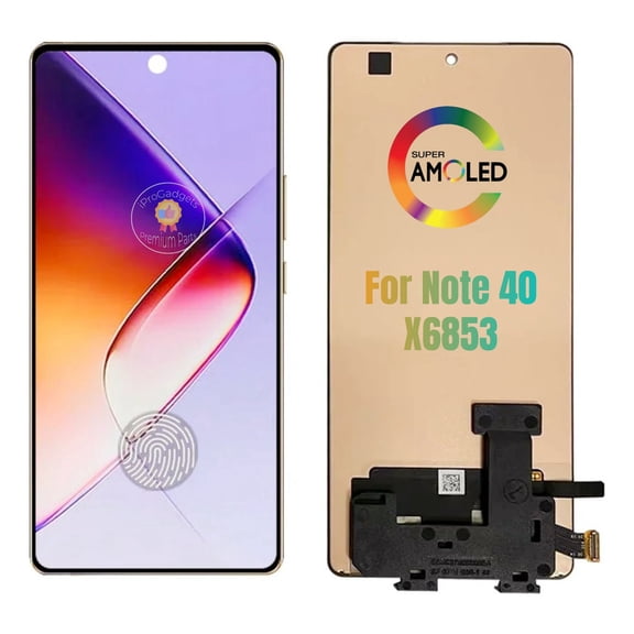 Amoled Touch Screen for Infinix Note 40 X6853 Black
