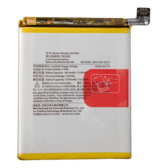 Applies to Battery Compatible With One Plus 6t / Blp685