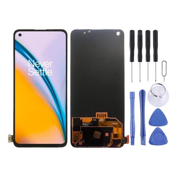 Black Lcd Screen for Oneplus Nord 2 5g-dn2101/dn2103