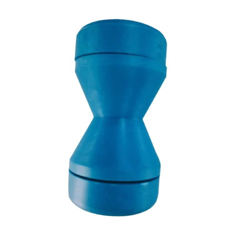 Applies to Boat Trailer Roller 90mm Polyurethane Non Marking Blue ...