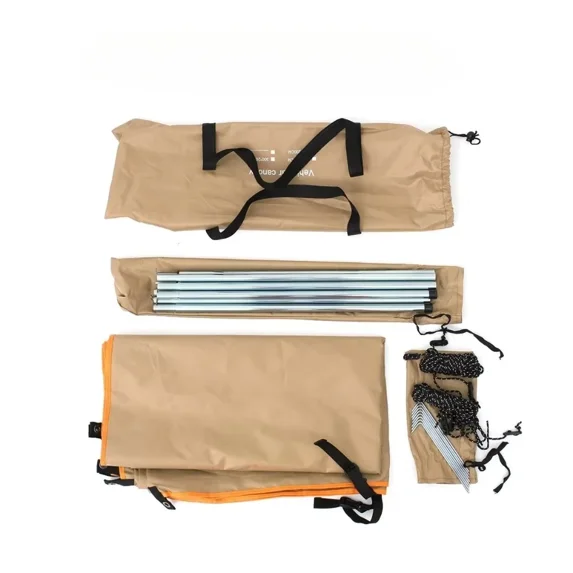 Car Roof Top Tent Awning Waterproof UV Camping Car Tent Automobile Rooftop Exterior Rain Canopy