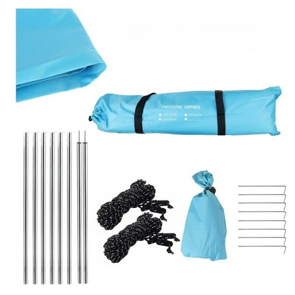 Car Roof Top Tent Awning Waterproof UV Camping Car Tent Automobile Rooftop Exterior Rain Canopy