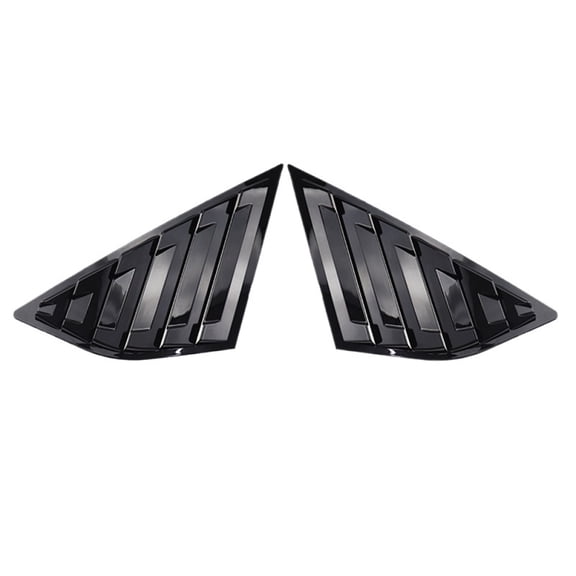 Applies to For Ford Focus Rear Quarter Window Louvers ABS Car Styling Tunning Panel Side Vent Cover Sticker Trim 12-18 ST RS
