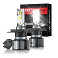 thumbnail image 1 of Applies to H4 30000lm LED Headlight Kit for Honda High/Low Beam, 1 of 9