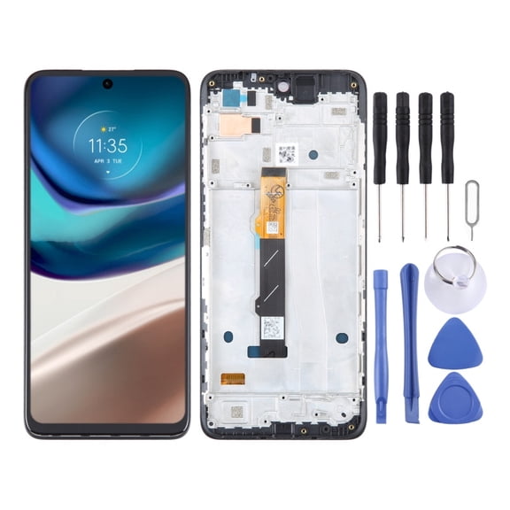 LCD Screen With Frame for Motorola Moto G42