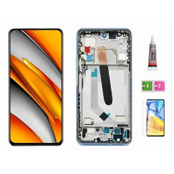 LCD Touch Screen And Frame For Poco F3 F3 Pro