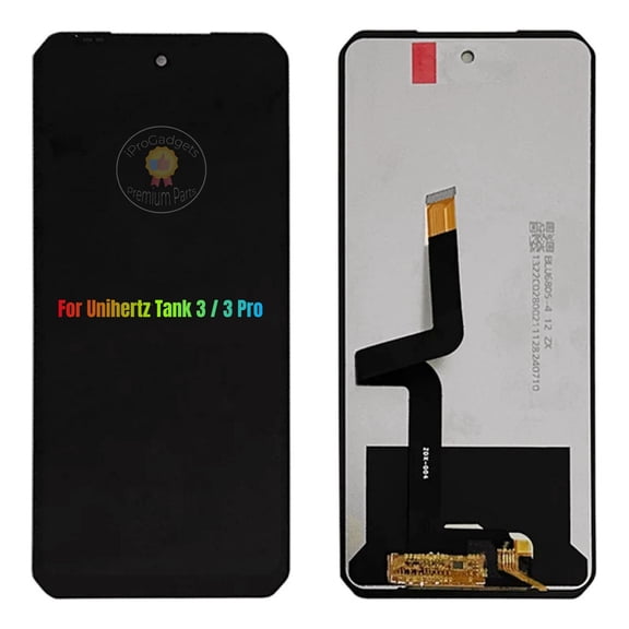 LCD Touch Screen for Unihertz Tank 3 Tank 3 Pro Black