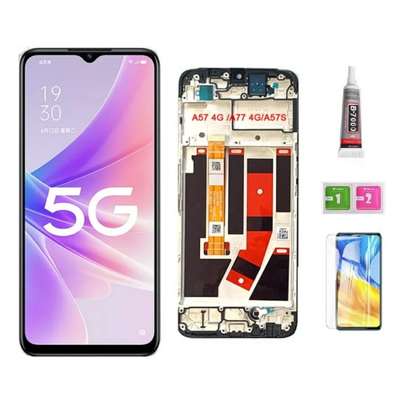 Lcd screen+frame for Oppo A57 A77 4g 5g A57s