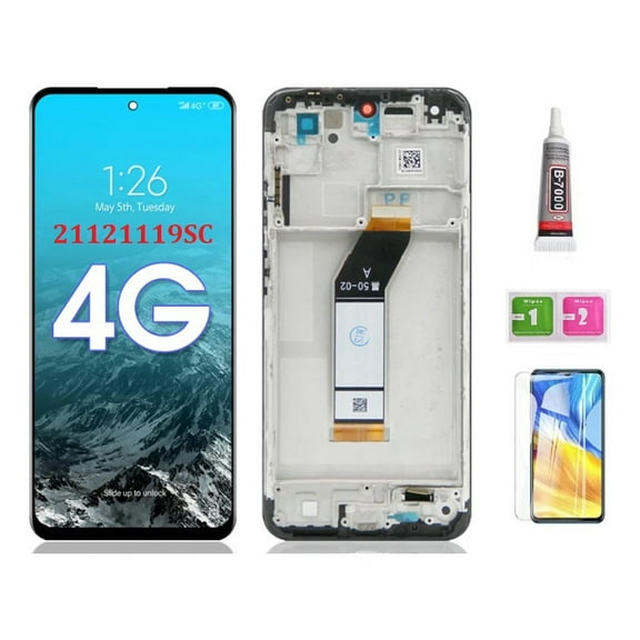 Lcd screen+frame for Redmi Note 11 4g 21121119sc